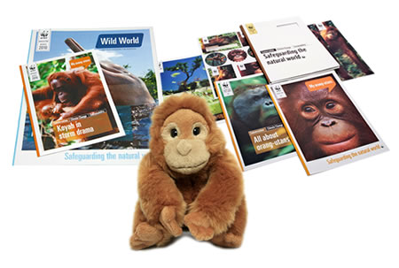 wwf orangutan toy